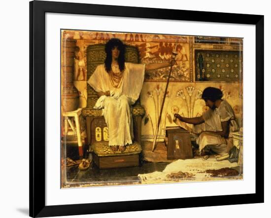 Joseph, Overseer of the Pharaohs-Sir Lawrence Alma-Tadema-Framed Giclee Print