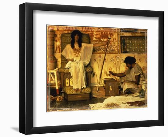 Joseph, Overseer of the Pharaohs-Sir Lawrence Alma-Tadema-Framed Giclee Print