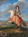 Battle of Turin, 1706. Painting by Joseph Parrocel (1646-1704)-Joseph Parrocel-Framed Giclee Print