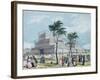 Joseph Paxton's Crystal Palace in Hyde Park, London, During the Great Exhibition of 1851-null-Framed Giclee Print