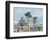 Joseph Paxton's Crystal Palace in Hyde Park, London, During the Great Exhibition of 1851-null-Framed Giclee Print