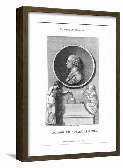 Joseph Priestley, English Chemist and Presbyterian Minister, 1791-William Bromley-Framed Giclee Print