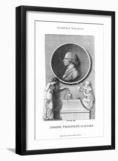 Joseph Priestley, English Chemist and Presbyterian Minister, 1791-William Bromley-Framed Giclee Print