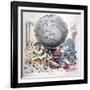 Joseph Pulitzer Cartoo-Frederick Burr Opper-Framed Giclee Print