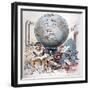 Joseph Pulitzer Cartoo-Frederick Burr Opper-Framed Giclee Print