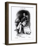 Joseph Pulitzer from "The Curio", 1887-C De Grimm-Framed Giclee Print