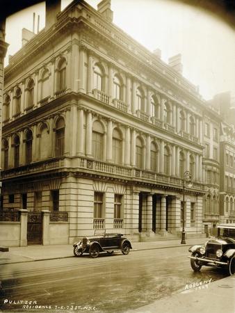 Joseph Pulitzer's New York City Mansion Giclee Print AllPosters