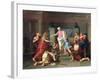 Joseph Recognised by His Brothers, 1789-Charles Thevenin-Framed Giclee Print