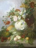 Vase of Summer Flowers-Joseph Rhodes-Giclee Print