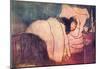 Joseph Rippl-Ronai Lady in Bed Art Print Poster-null-Mounted Poster