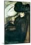 Joseph Rippl-Ronai Lady with Black Veil Art Print Poster-null-Mounted Poster