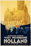 Visit Picturesque Holland Poster-Joseph Rovers-Laminated Giclee Print