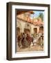 Joseph 's brethren at the inn Every Man's money in his sack - Bible-William Brassey Hole-Framed Giclee Print