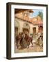 Joseph 's brethren at the inn Every Man's money in his sack - Bible-William Brassey Hole-Framed Giclee Print