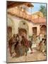 Joseph 's brethren at the inn Every Man's money in his sack - Bible-William Brassey Hole-Mounted Giclee Print