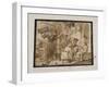 Joseph's Brothers Showing His Coat to Jacob, 1640S-Jan Victors-Framed Giclee Print