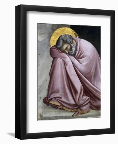 Joseph's Dream, Detail-Giotto di Bondone-Framed Premium Giclee Print