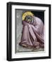 Joseph's Dream, Detail-Giotto di Bondone-Framed Premium Giclee Print