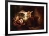 Joseph's Dream in the Stable in Bethlehem-Rembrandt van Rijn-Framed Giclee Print