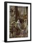 Joseph Seeks Lodging at Bethlehem-James Tissot-Framed Giclee Print
