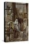 Joseph Seeks Lodging at Bethlehem-James Tissot-Stretched Canvas