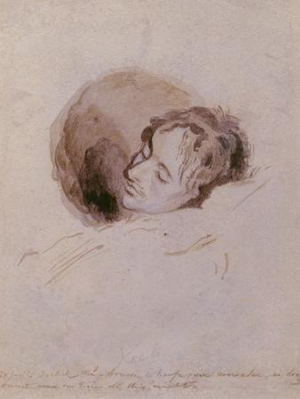 Keats on His Death Bed, 1821