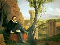 Detail of Keats Listening to the Nightingale on Hampstead Heath, 1845 (See also 145174)-Joseph Severn-Giclee Print