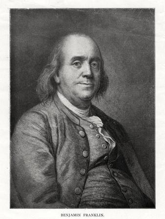Benjamin Franklin, American Statesman, Printer and Scientist, 20th Century