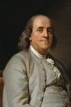 Portrait Benjamin Franklin-Joseph-Siffrede Duplessis-Stretched Canvas