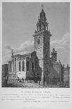 View of St James's Church, Piccadilly from Jermyn Street, London, 1814-Joseph Skelton-Giclee Print