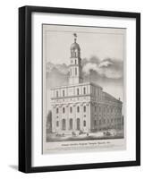 Joseph Smith's Original Temple-null-Framed Giclee Print