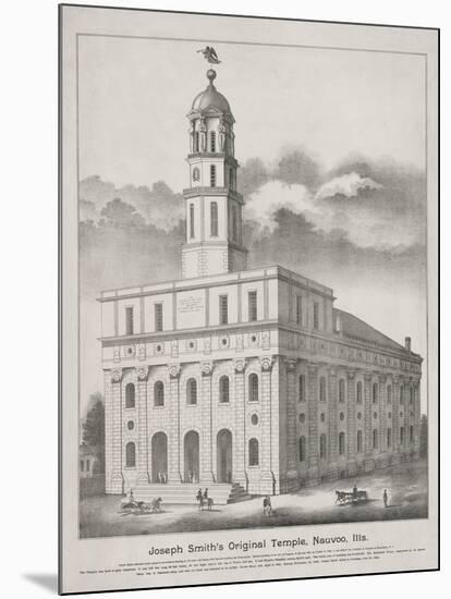 Joseph Smith's Original Temple-null-Mounted Giclee Print