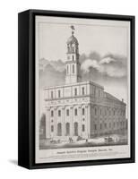 Joseph Smith's Original Temple-null-Framed Stretched Canvas