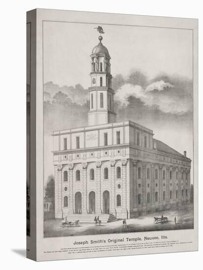 Joseph Smith's Original Temple-null-Stretched Canvas