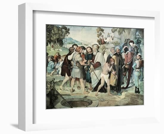 Joseph Sold by His Brethren, 1816-1817-Johann Friedrich Overbeck-Framed Giclee Print