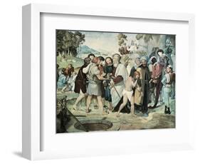 Joseph Sold by His Brethren, 1816-1817-Johann Friedrich Overbeck-Framed Giclee Print