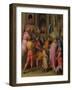 Joseph Sold to Potiphar (From Scenes from the Story of Josep), Ca 1515-Pontormo-Framed Giclee Print