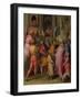 Joseph Sold to Potiphar (From Scenes from the Story of Josep), Ca 1515-Pontormo-Framed Giclee Print