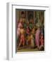 Joseph Sold to Potiphar (From Scenes from the Story of Josep), Ca 1515-Pontormo-Framed Giclee Print