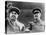 Joseph Stalin and Georgi Malenkov, Watching May Day Parade in Moscow in 1949-null-Stretched Canvas