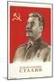 Joseph Stalin in Uniform-null-Mounted Art Print