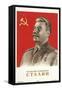 Joseph Stalin in Uniform-null-Framed Stretched Canvas