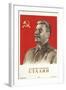 Joseph Stalin in Uniform-null-Framed Art Print
