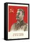 Joseph Stalin in Uniform-null-Framed Stretched Canvas