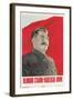 Joseph Stalin in Uniform-null-Framed Art Print