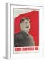 Joseph Stalin in Uniform-null-Framed Art Print