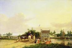 Buckenham Ferry on the River Yare, Norfolk, 1826-Joseph Stannard-Giclee Print