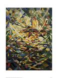 The Bell Tower oil on canvas laid on panel-Joseph Stella-Giclee Print