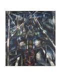 The Bell Tower oil on canvas laid on panel-Joseph Stella-Giclee Print