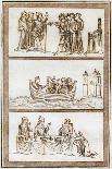 Court Jesters of the 14th Century-Joseph Strutt-Photographic Print